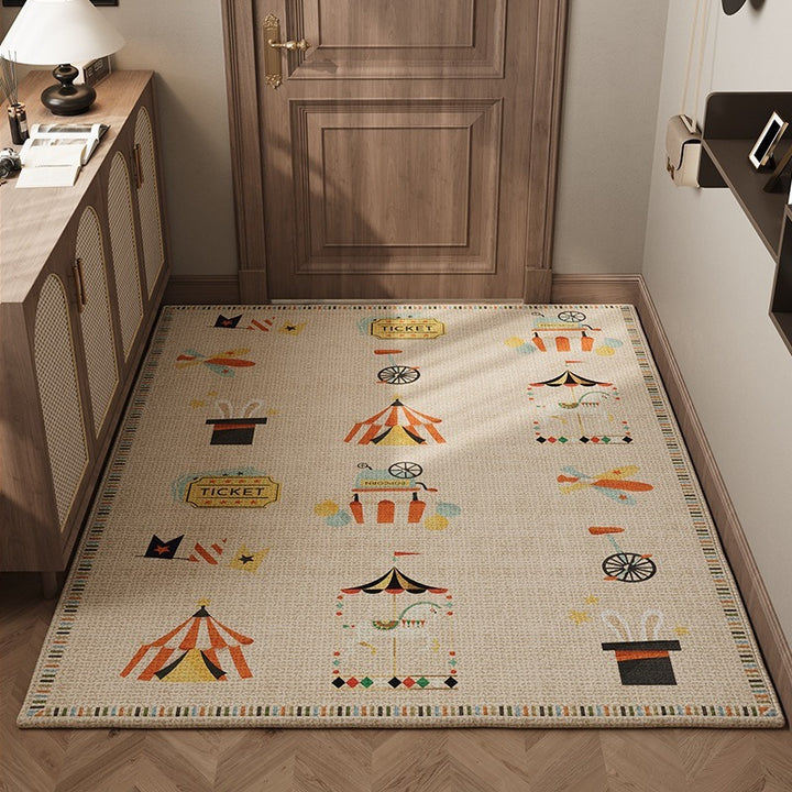 Astronaut-Themed Decorative Area Rug Kalsten