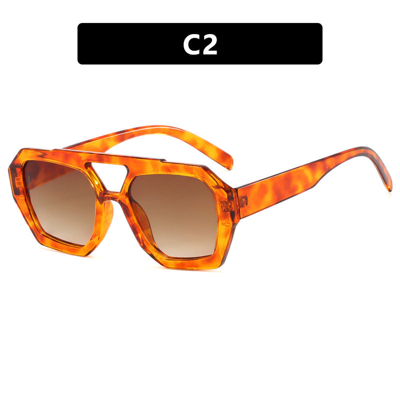 Women's oversized sunglasses in striking, octagonal design Kalsten