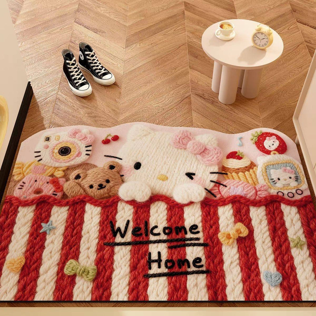 Decorative Cartoon Welcome Mat for Home