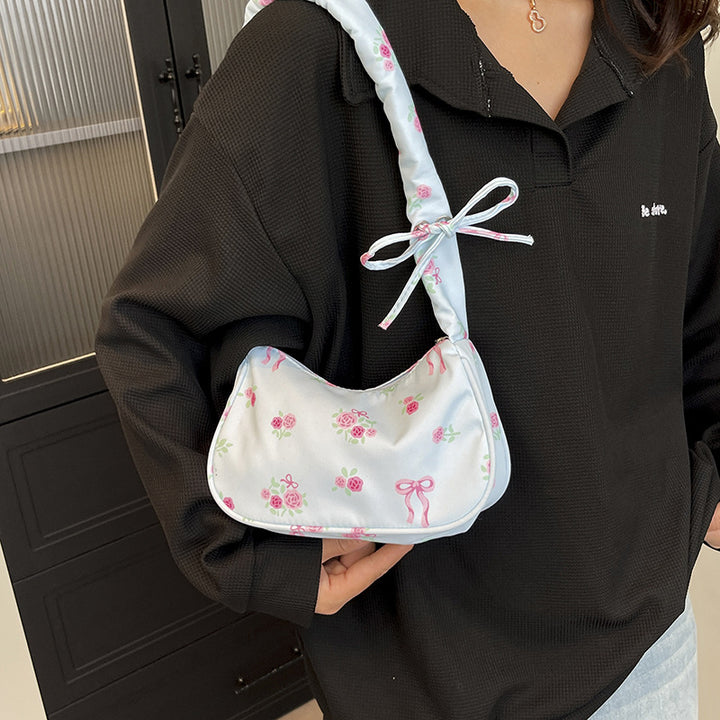 Floral Embroidered Handbag