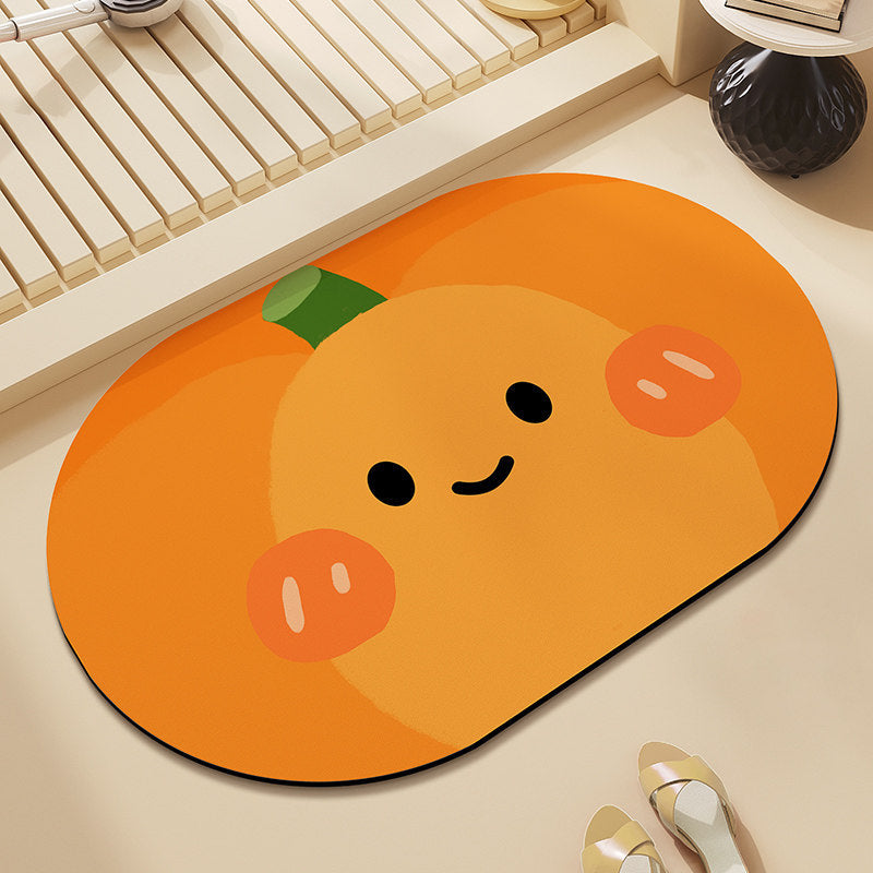 Cute Cartoon Character Floor Mat