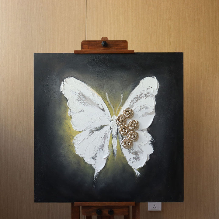 Butterfly-Themed 3D Canvas Art