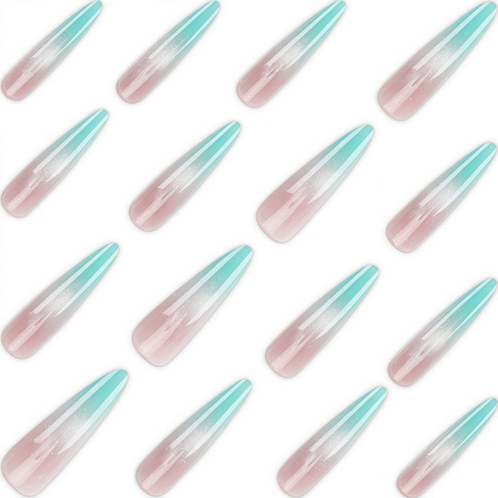 Gradient Press-On Nails Kalsten