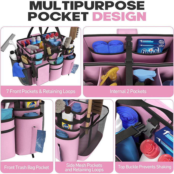 Multifunctional cleaning bag with roll and carry function Kalsten