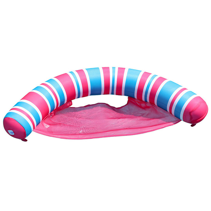 Women Inflatable Swim Lounge with Mesh Support Kalsten