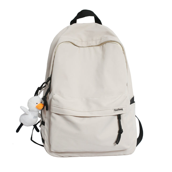Versatile Casual Backpack with Plush Charm Kalsten
