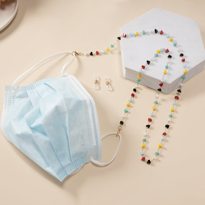 Chic Geometric Beaded Eyewear Holder kalsten