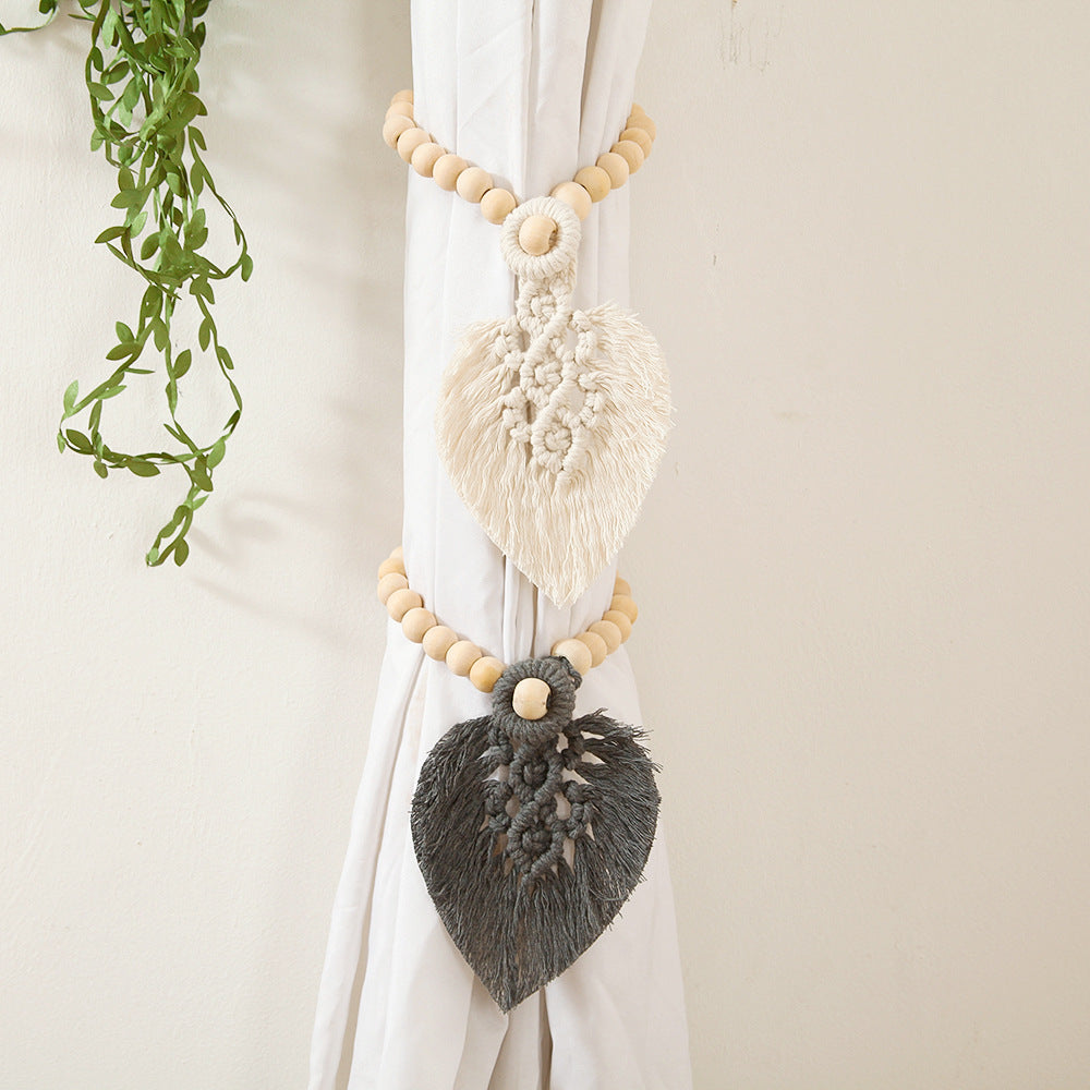 Decorative Macrame Leaf Wall Hanging Kalsten