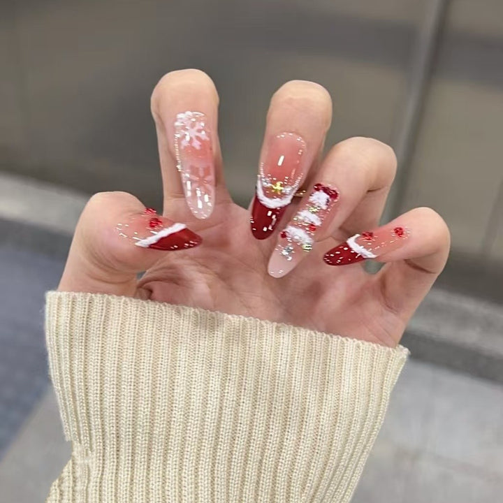 Decorative Press-On Nail Set Kalsten