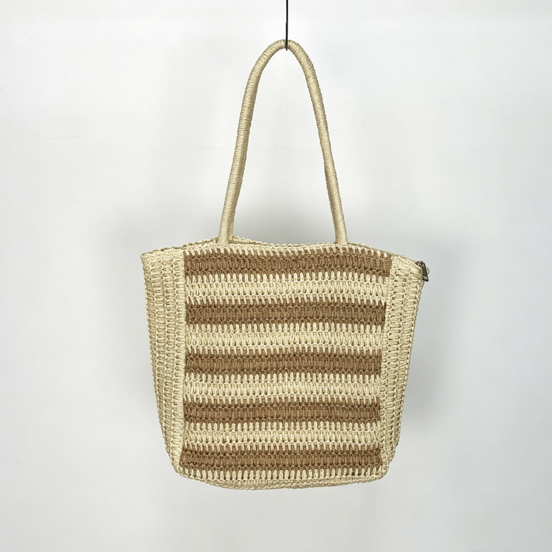 Designer bag with graphic striped pattern Kalsten