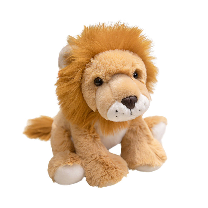 Premium Plush Lamb Comforter Stuffed Toy with Soft Faux-Fur and Embroidered Features Kalsten