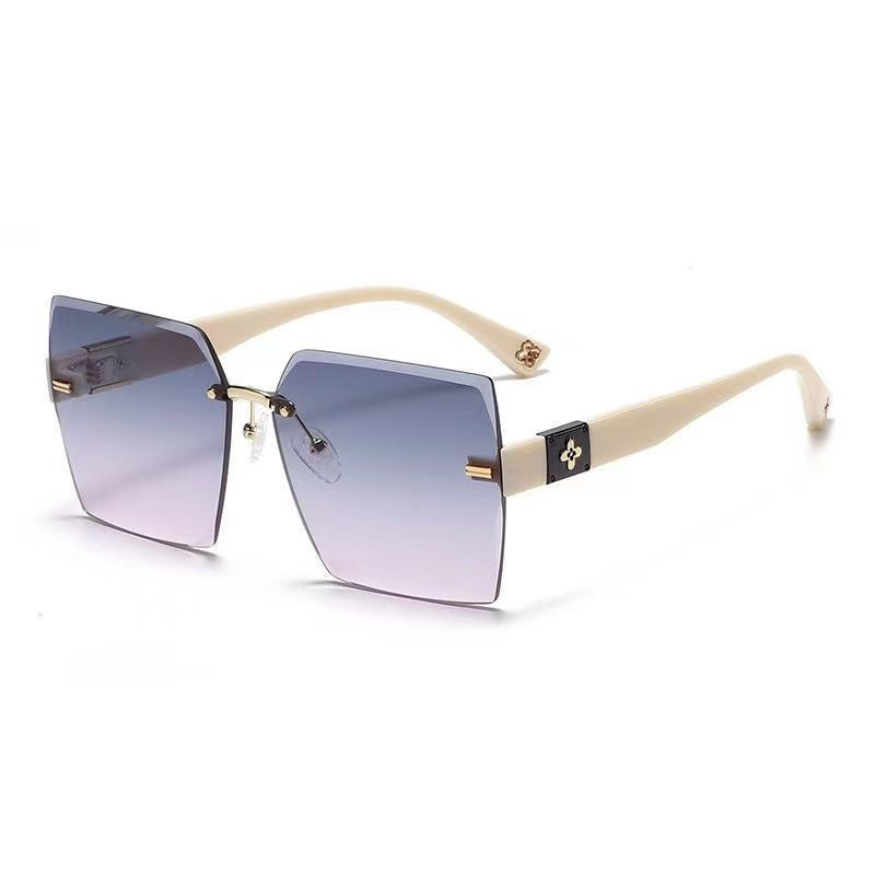 Oversized Geometric Shield Sunglasses Kalsten