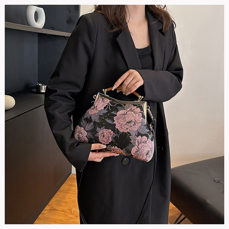 Floral Print Handbag