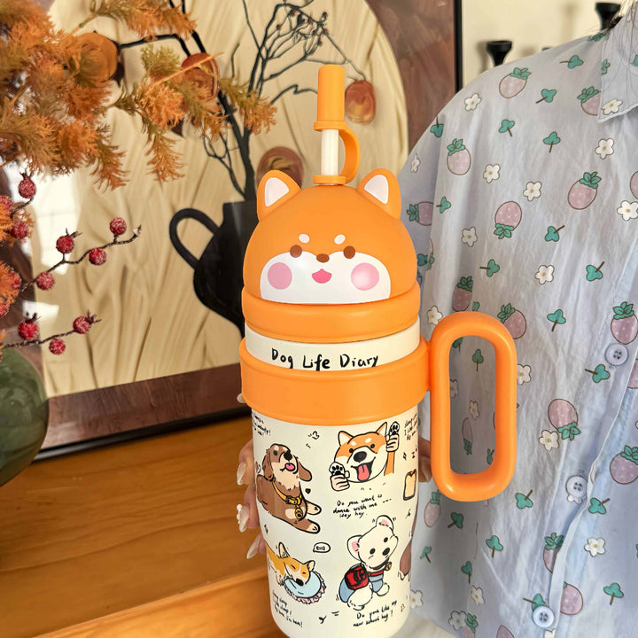 Ladies Thermo Cup with Cute Animal Design Kalsten