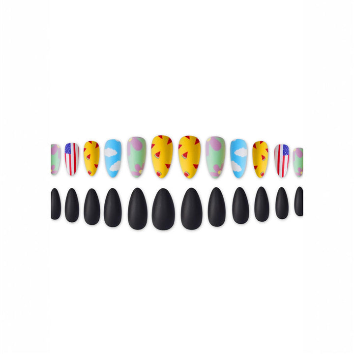 Creative Themed Press-On Nail Set Kalsten