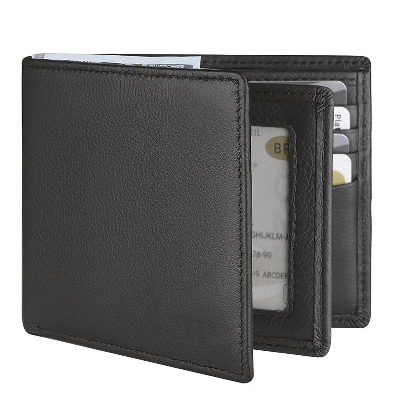 Dual-Compartment Leather Wallet Kalsten