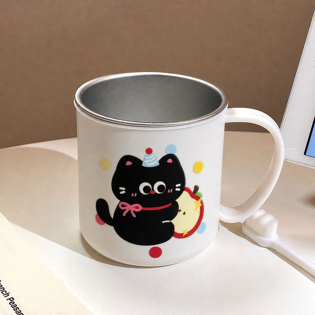 Ceramic mug with playful animal motif Kalsten