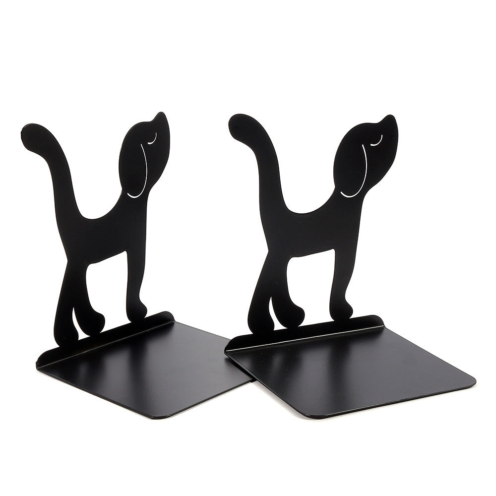 Cat-Shaped Decorative Bookends