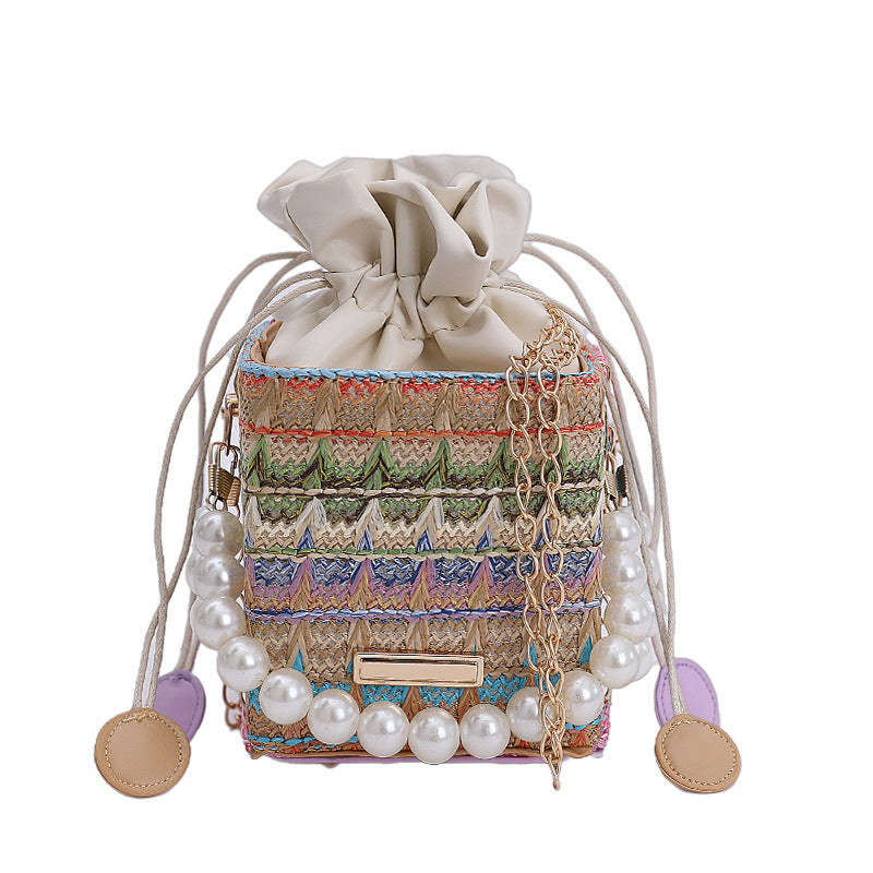 Charming Mini Drawstring Shoulder Bag Kalsten