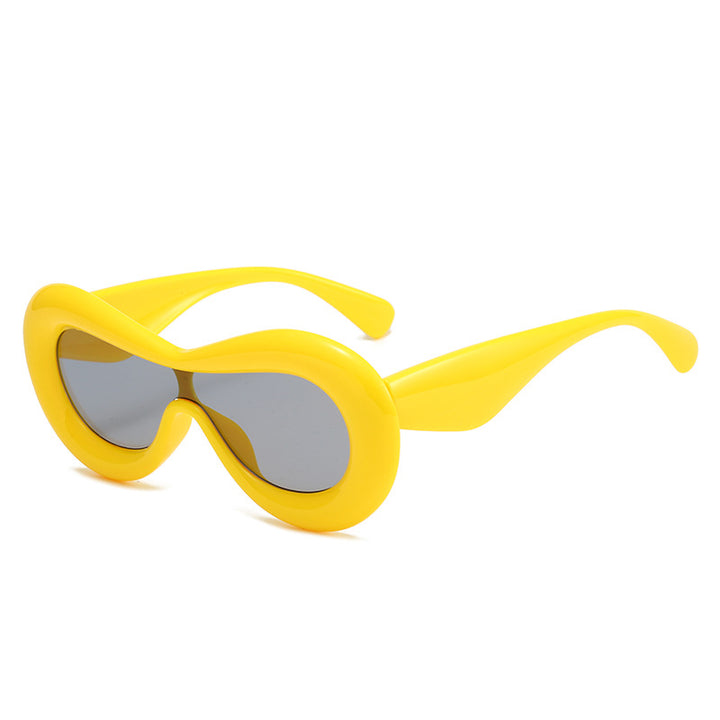 Women's futuristic eye mask sunglasses Kalsten