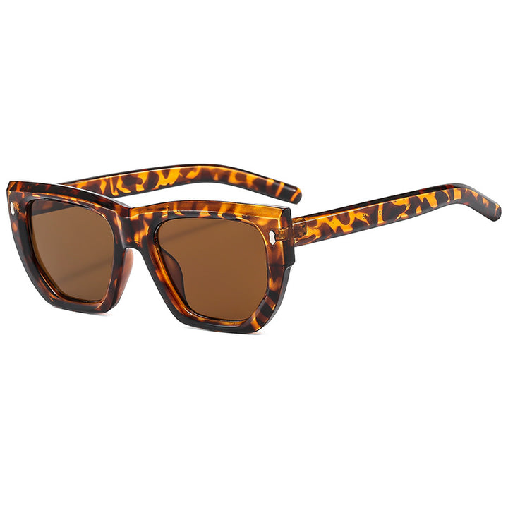 Women's designer sunglasses with modern geometric frame and UV protection Kalsten
