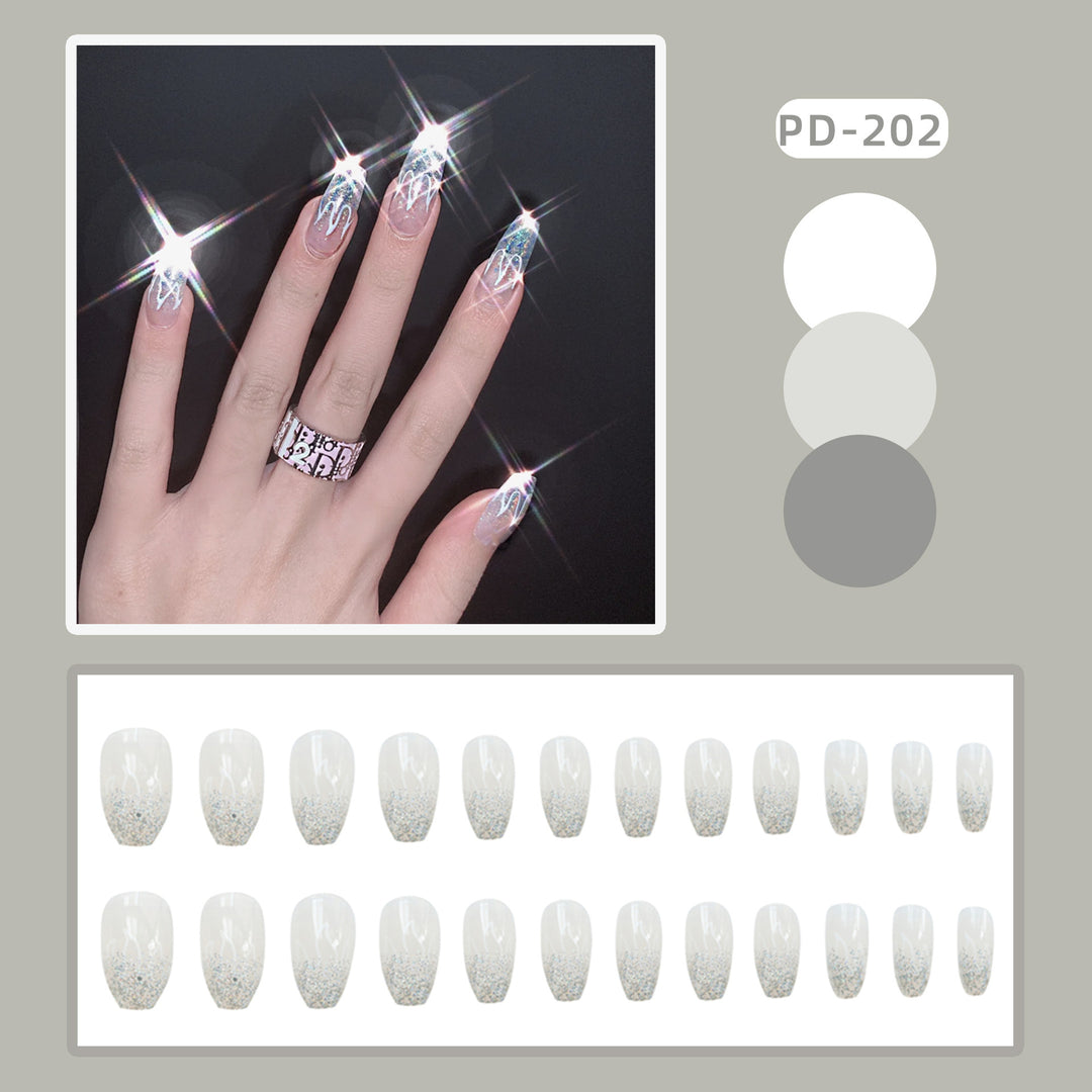 Glamorous Acrylic Press-On Nail Set
