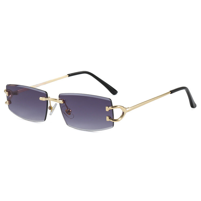 Women Elegant Minimalist Sunglasses with Unique Metal Details Kalsten