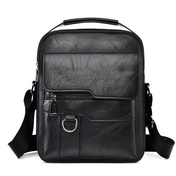 Leather Crossbody Messenger Bag