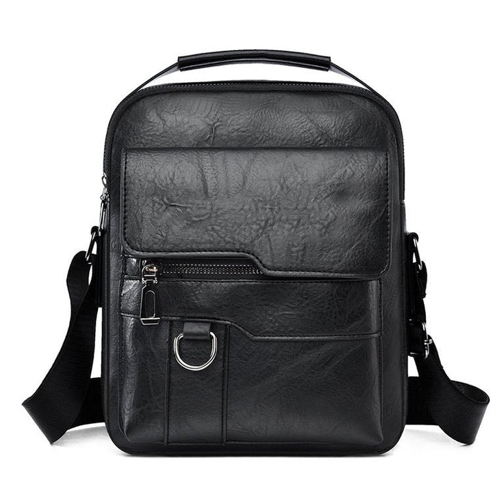 Leather Crossbody Messenger Bag