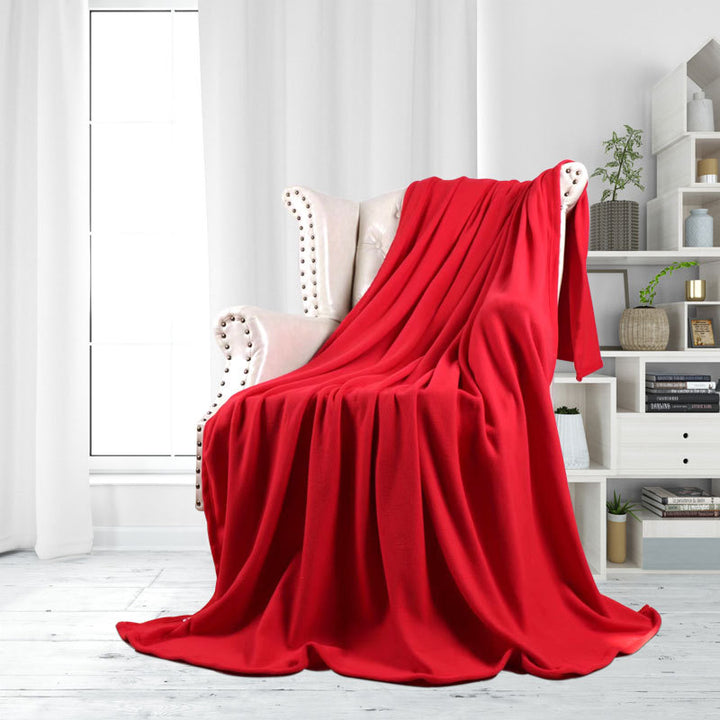 Ladies luxurious and cuddly living room blanket Kalsten