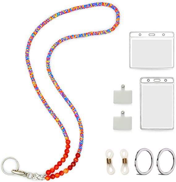 Beaded ID Badge Lanyard Kalsten