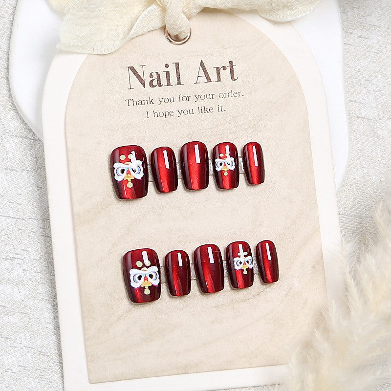 Decorative Themed Press-On Nails