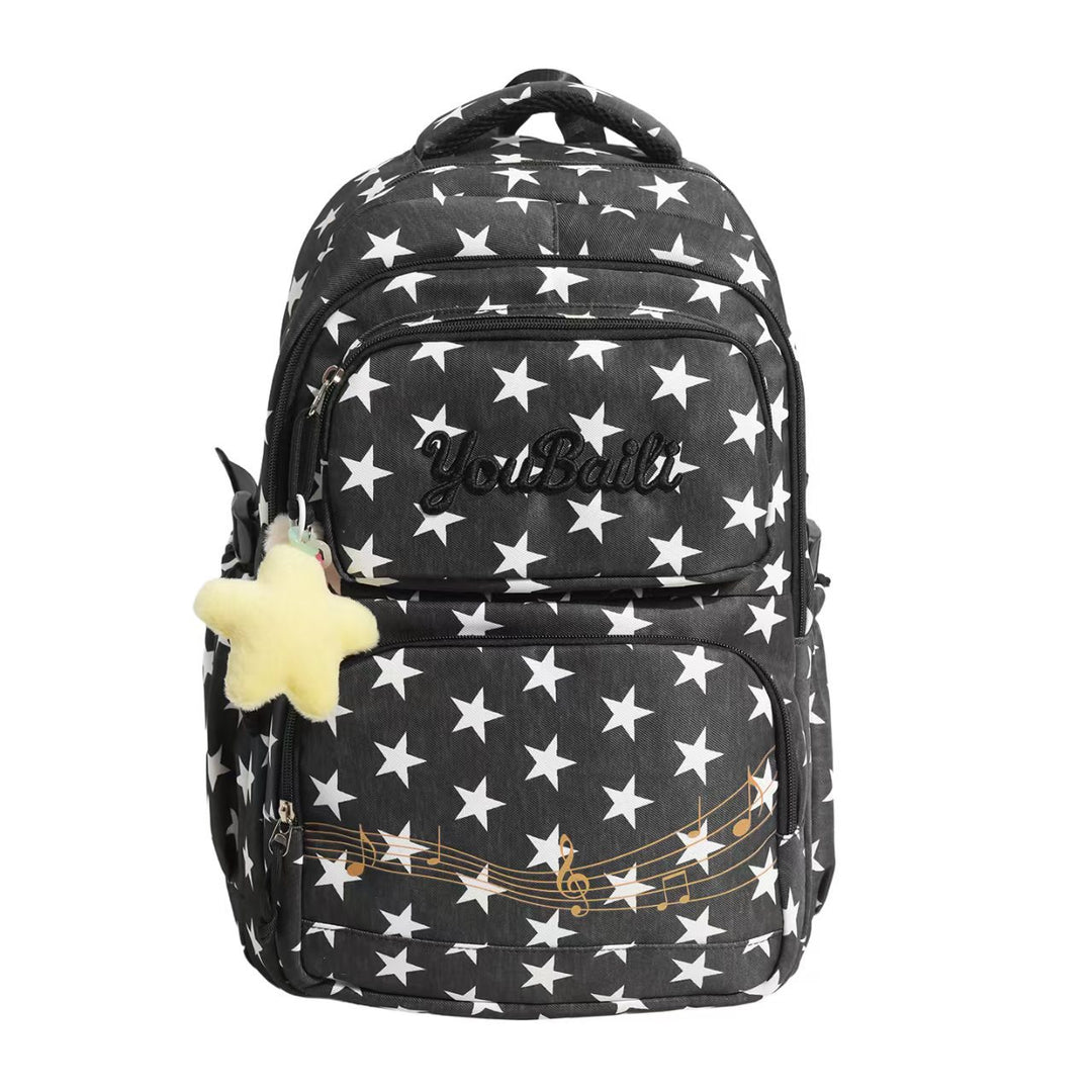 Multi-Functional Star-Embellished Backpack Kalsten