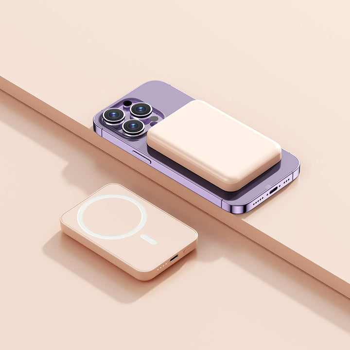 Magnetic Powerbank with Qi Technology Kalsten