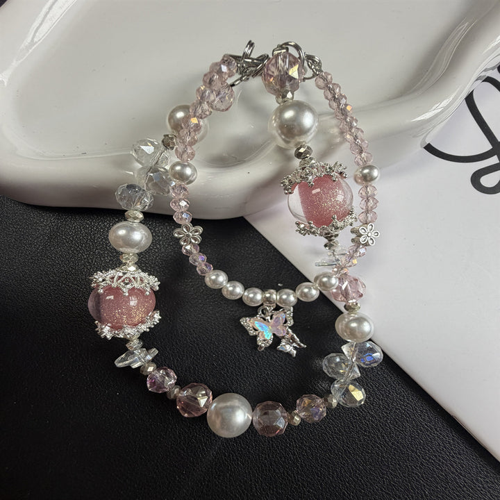 Stylish Beaded Charm Keychain Kalsten