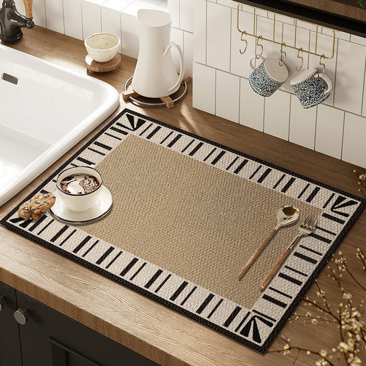 Artistic Floral Kitchen Mat Kalsten