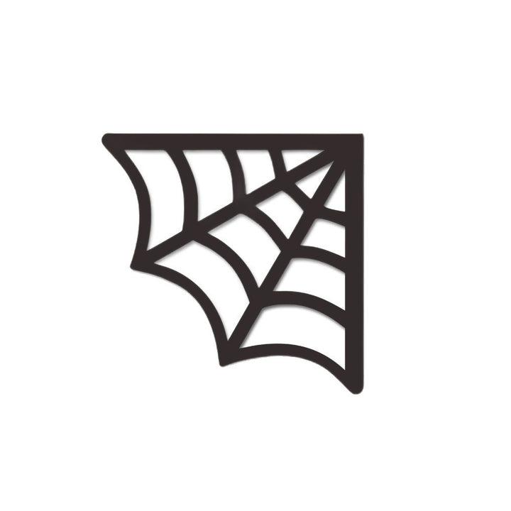 Halloween-Themed Spider Web Door Decor