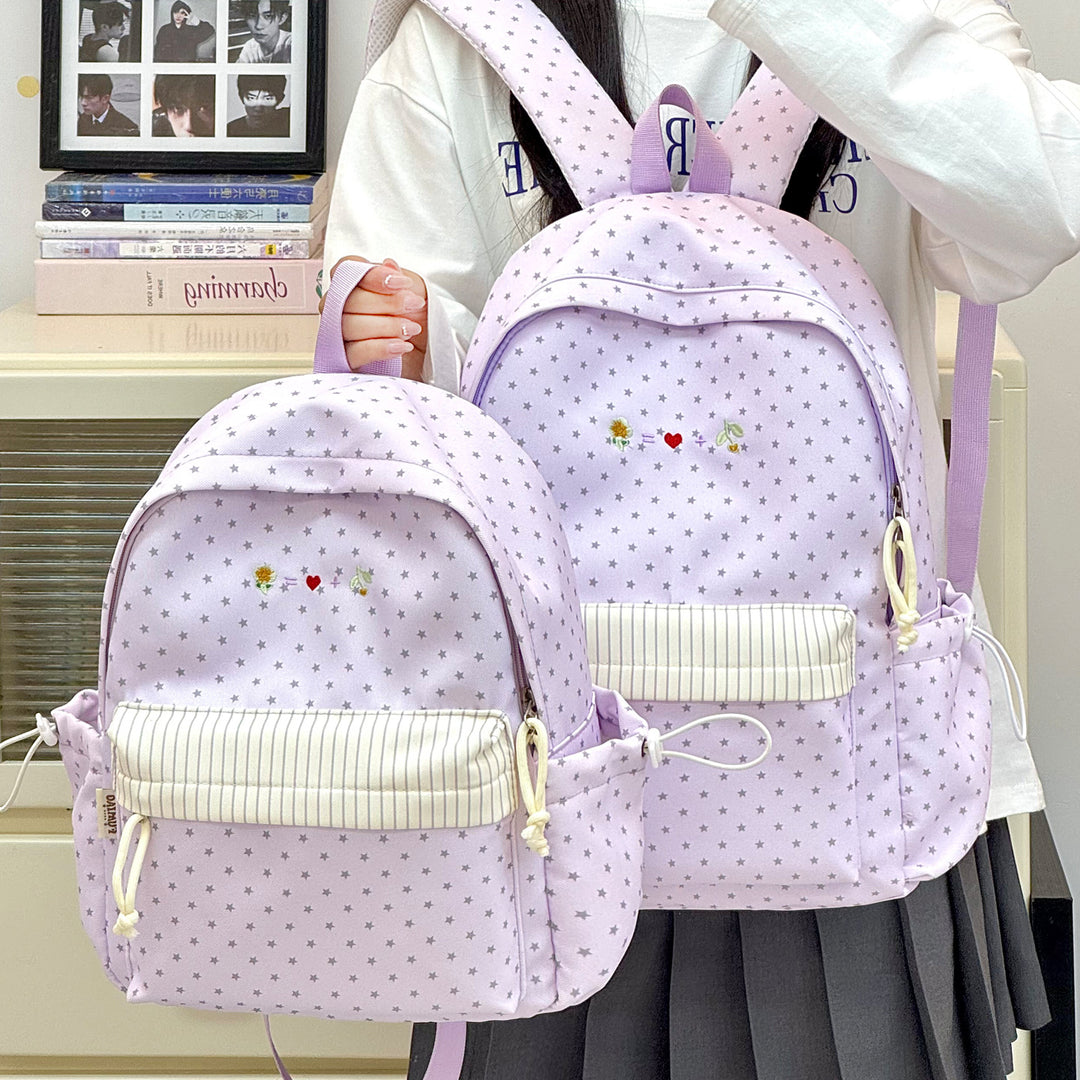 Casual Star-Printed Backpack Kalsten