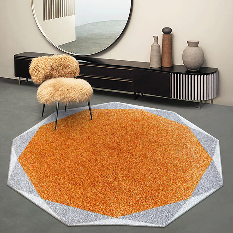 Decorative Round Area Mat Kalsten