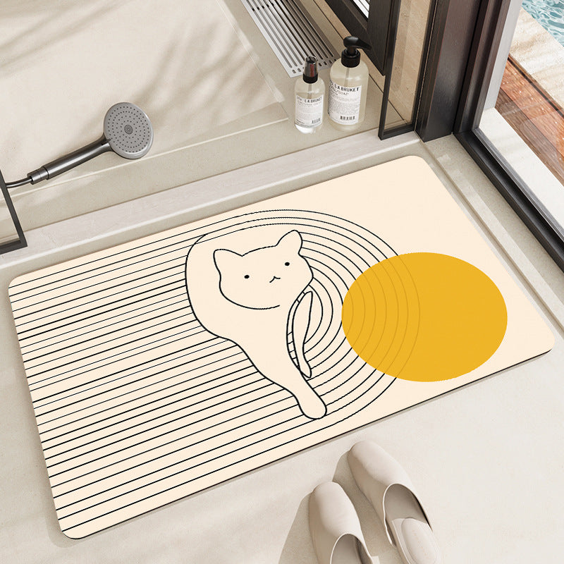 Artistic Bath Mat Kalsten