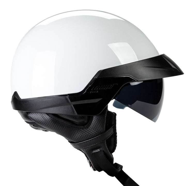 Urban Style Motorcycle Half-Helmet with Visor Kalsten