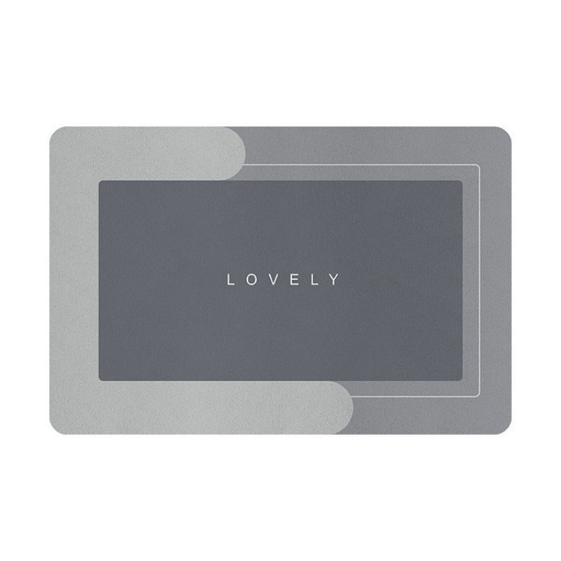 Large Rectangular Anti-Slip Silicone Placemat With Heat-Resistant Surface And Raised Edge Splash Guard