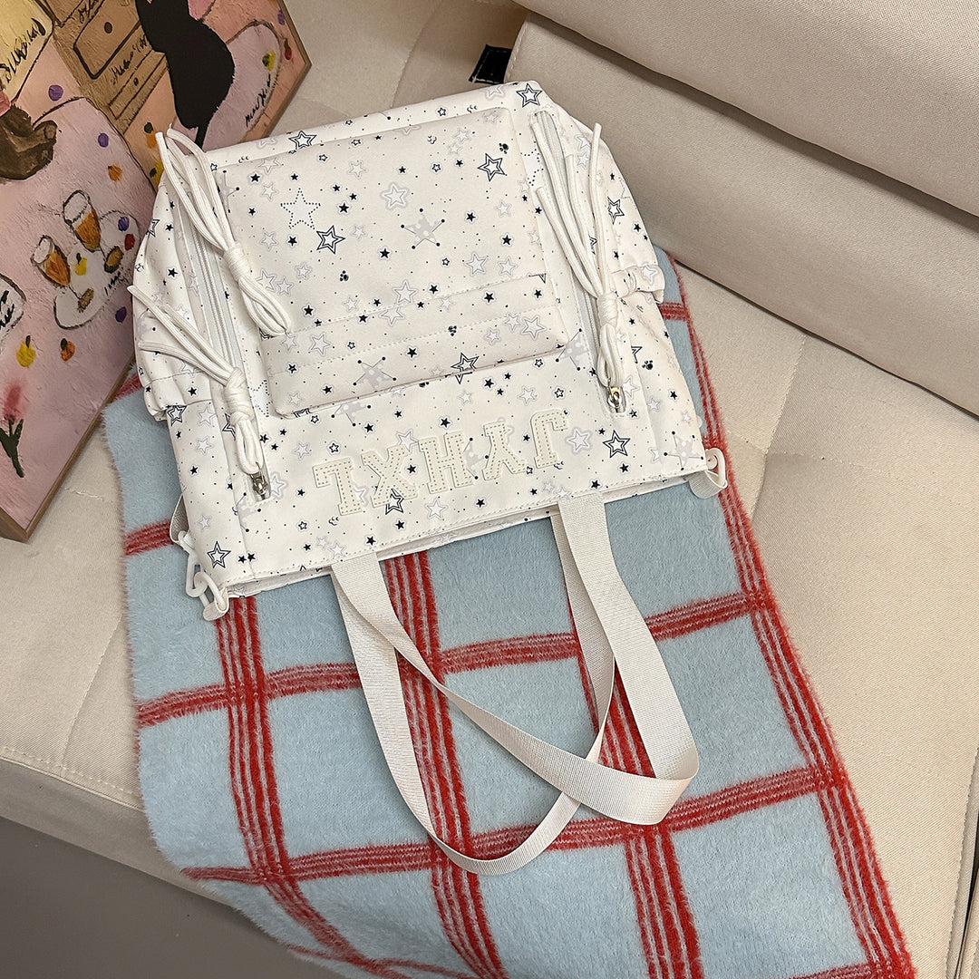 Stylish Star-Printed Backpack Kalsten 1791205378
