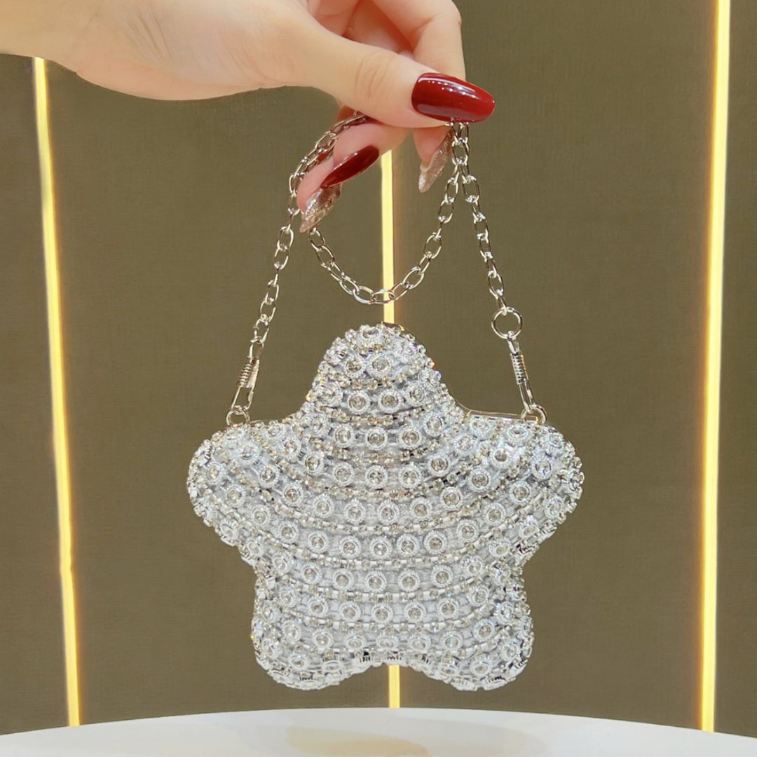Star-Shaped Evening Clutch
