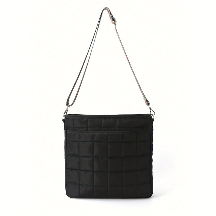 Fashionable shoulder bag with square quilted pattern Kalsten