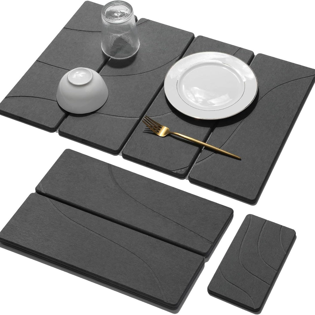 Premium Multi-Textured Dish Drying Mat Kalsten