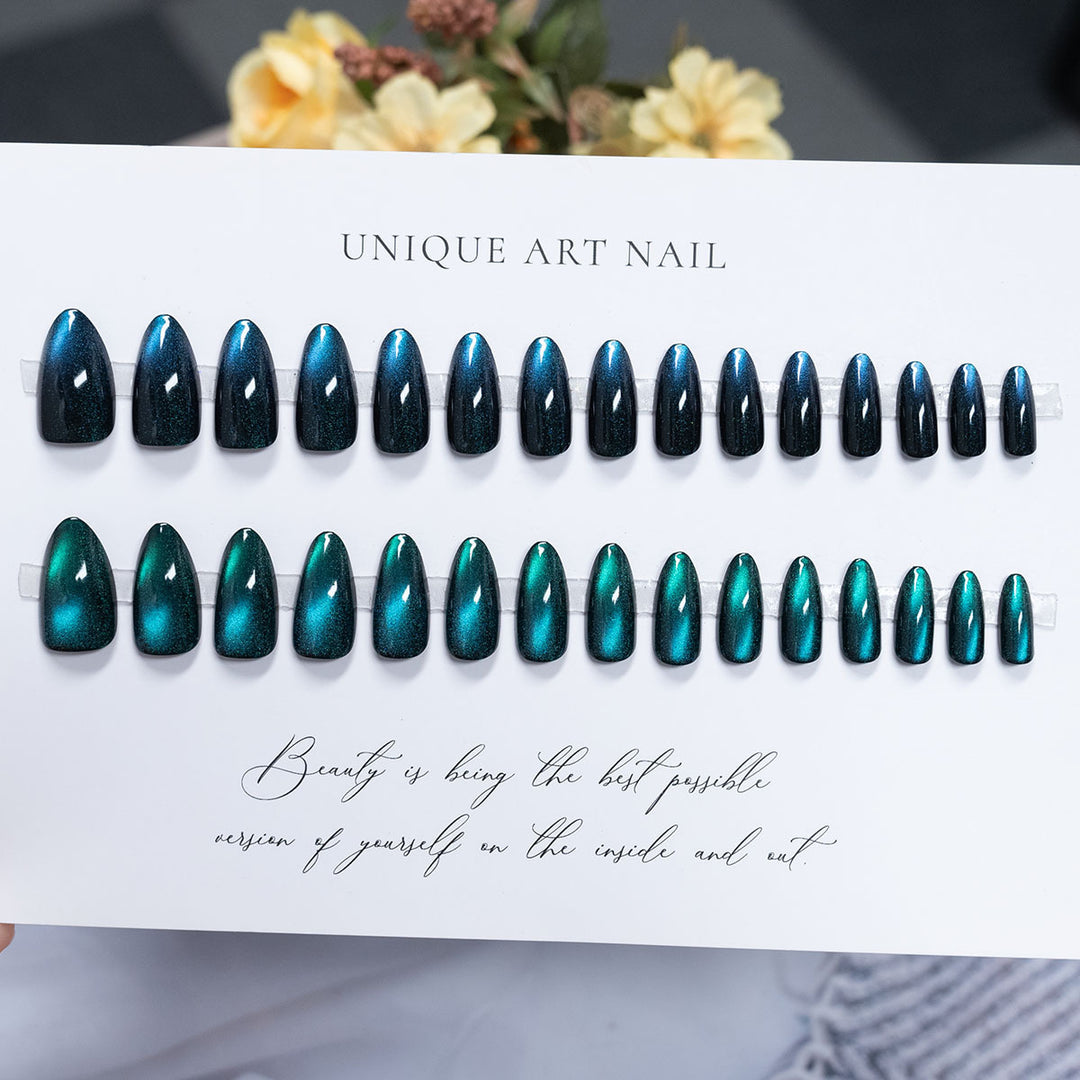 Glossy Press-On Nail Collection