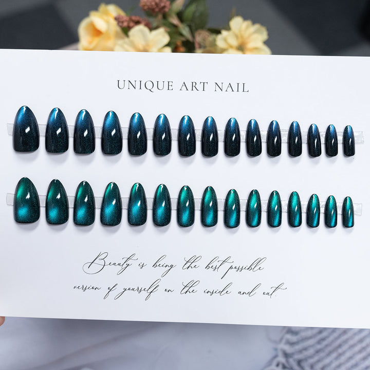 Glossy Press-On Nail Collection