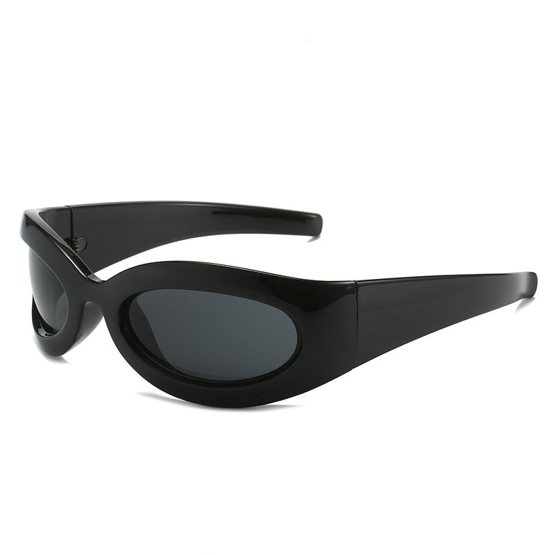 Ladies trendy sports sunglasses with aerodynamic design Kalsten