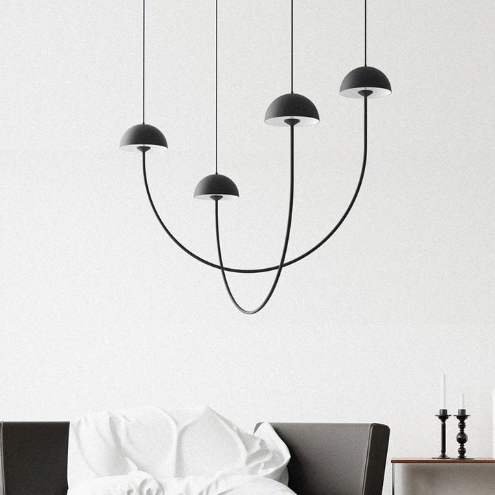 Modern Curved Pendant Light